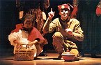 Le conteur et le petit chaperon rouge