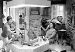 Le salon de coiffure