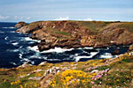 Paysage breton au printemps
