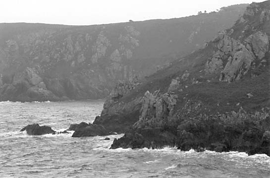 Paysage breton triste